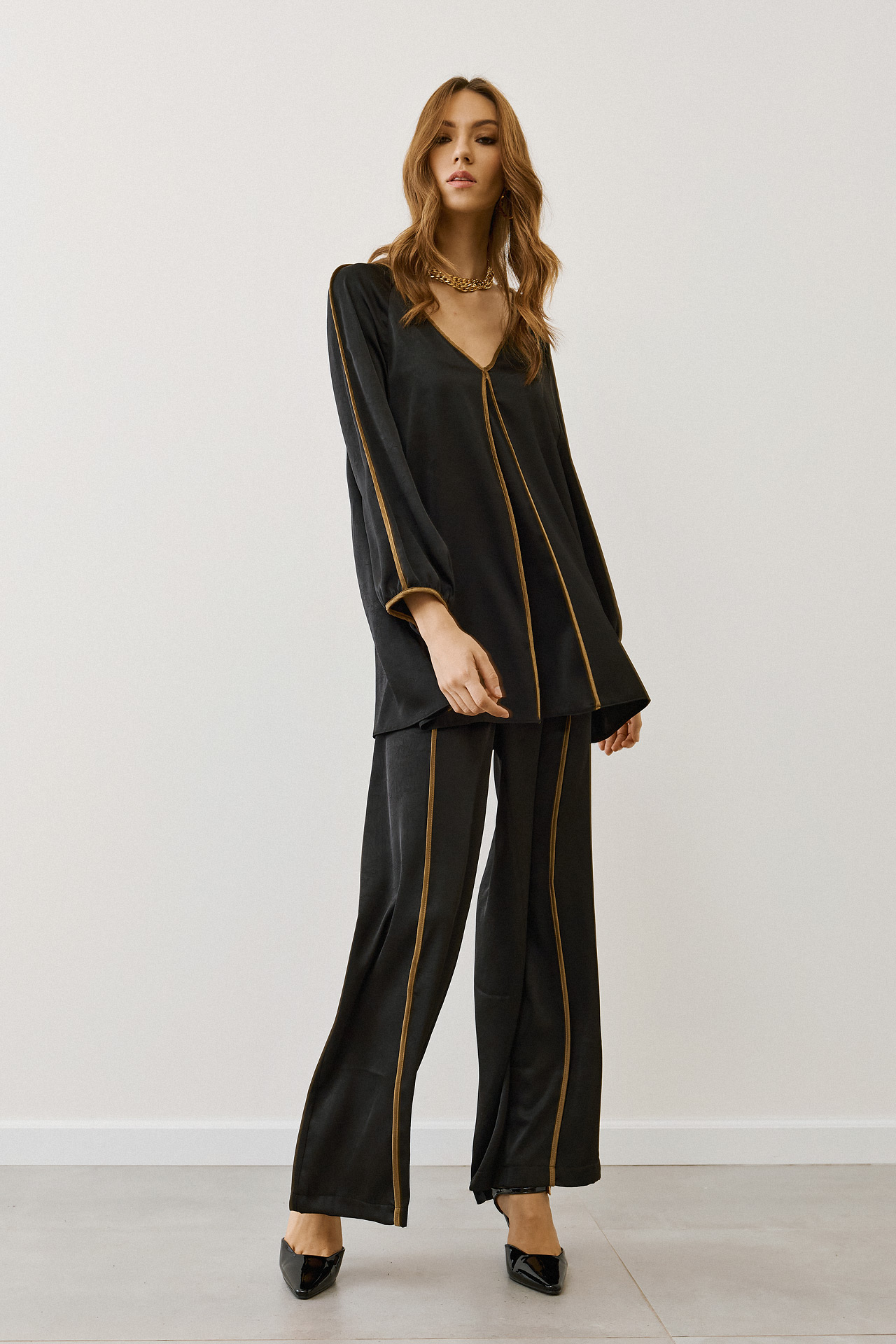 2025_07_11-Figaro1123 LF Style | Σετ μπλούζα με παντελόνα